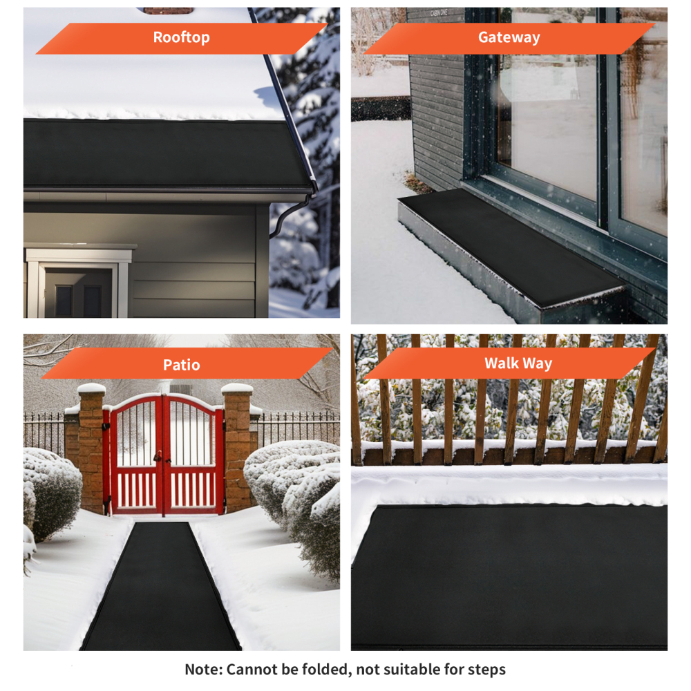 Snow Melting Mat 120V 37.5x250cm
