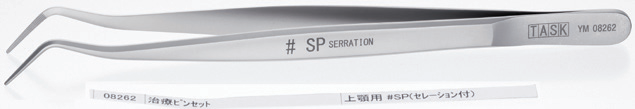 CAULK TYPE TWEEZERS # SP SERRATION