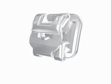 Clippy MicroMini Rhodium Coating Formula-R (Roth Type) Mandibular Arch