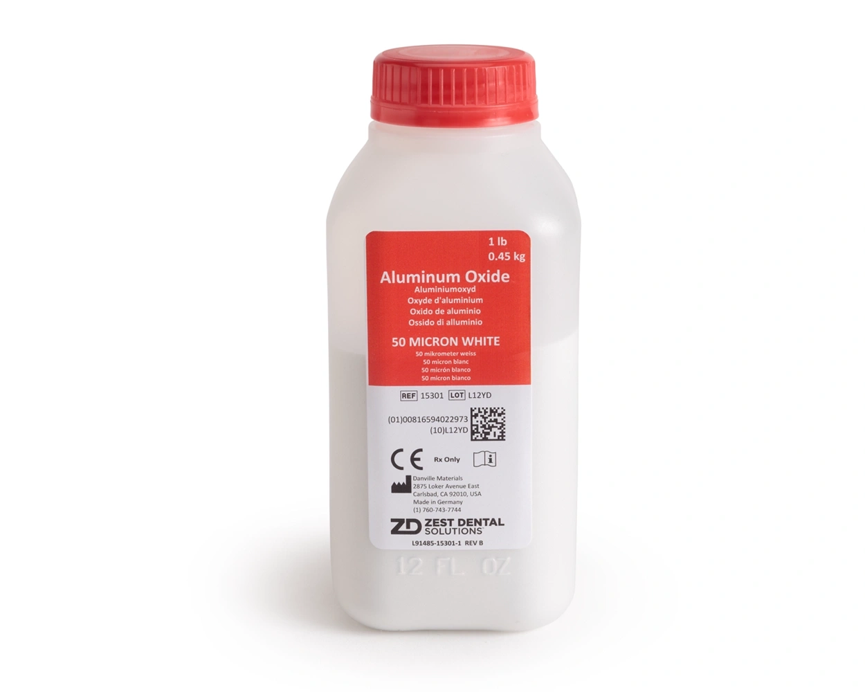 Aluminum Oxide, 50 Micron, 1/lb