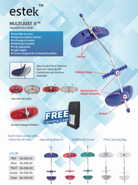 MULTIJUST Ⅱ™ Adjustable Face Masks