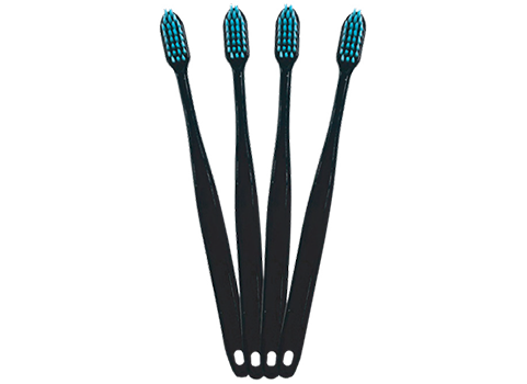 Toothpaste Coated Toothbrush