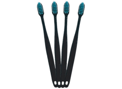 Toothpaste Coated Toothbrush