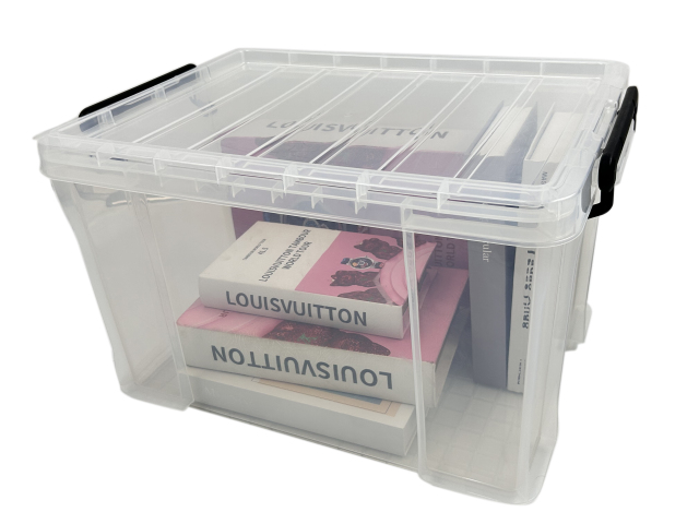 CAJA ORGANIZADORA MULTIUSOS CON TAPA 32L
