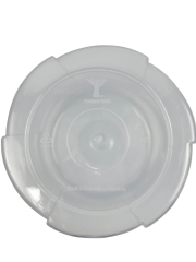 CUBETA TRANSPARENTE CON TAPA 13L