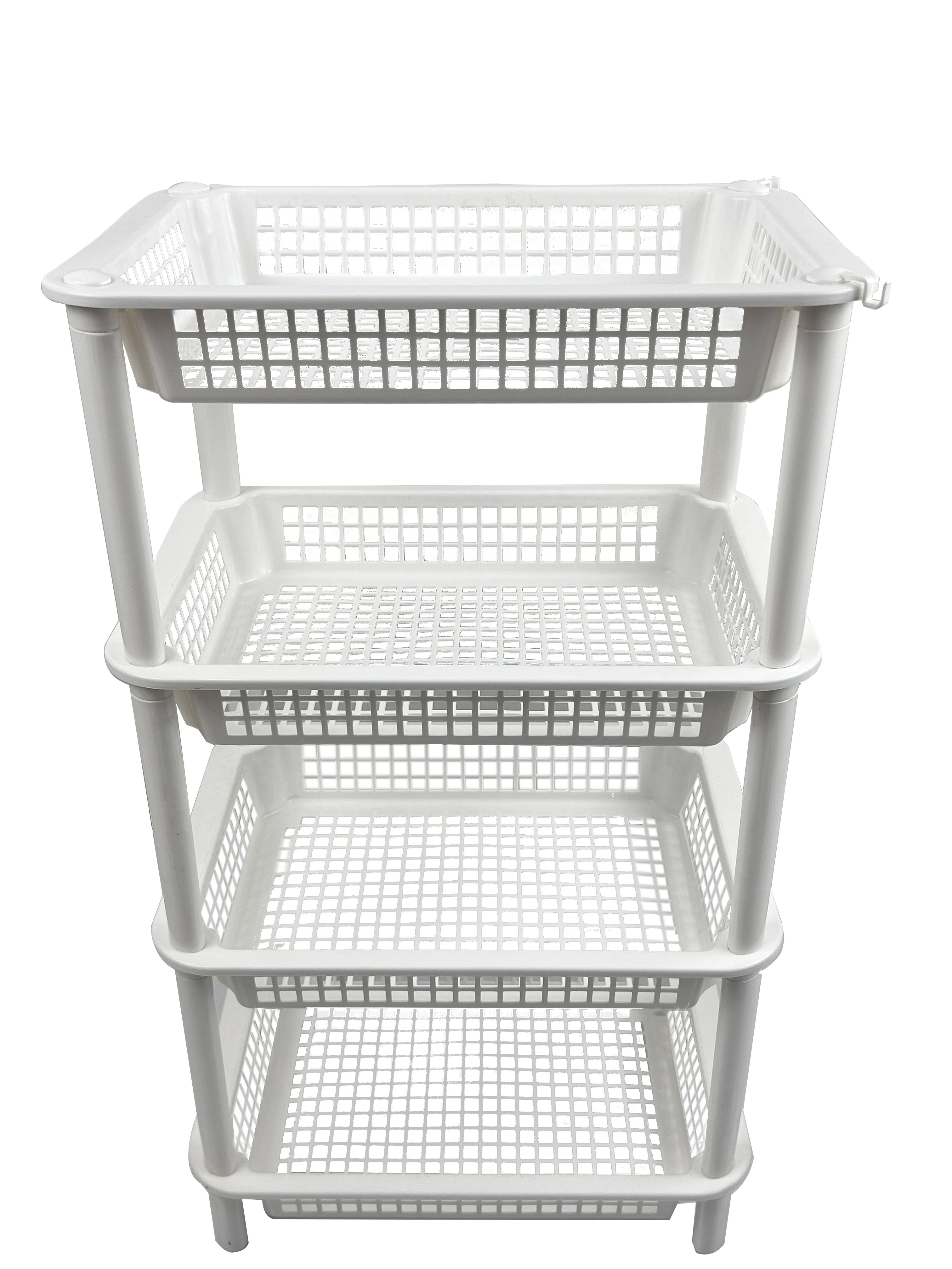 ESTANTE CUADRUPLE DE COCINA 4 NIVELES