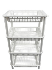 ESTANTE CUADRUPLE DE COCINA 4 NIVELES