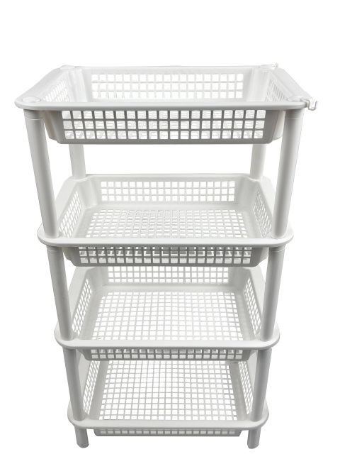 ESTANTE CUADRUPLE DE COCINA 4 NIVELES