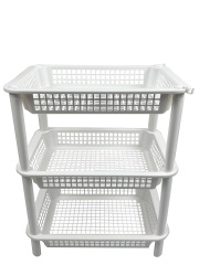 ESTANTE CUADRUPLE DE COCINA 3 NIVELES