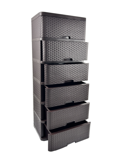 GAVETERO DE RATTAN 6 GAVETAS