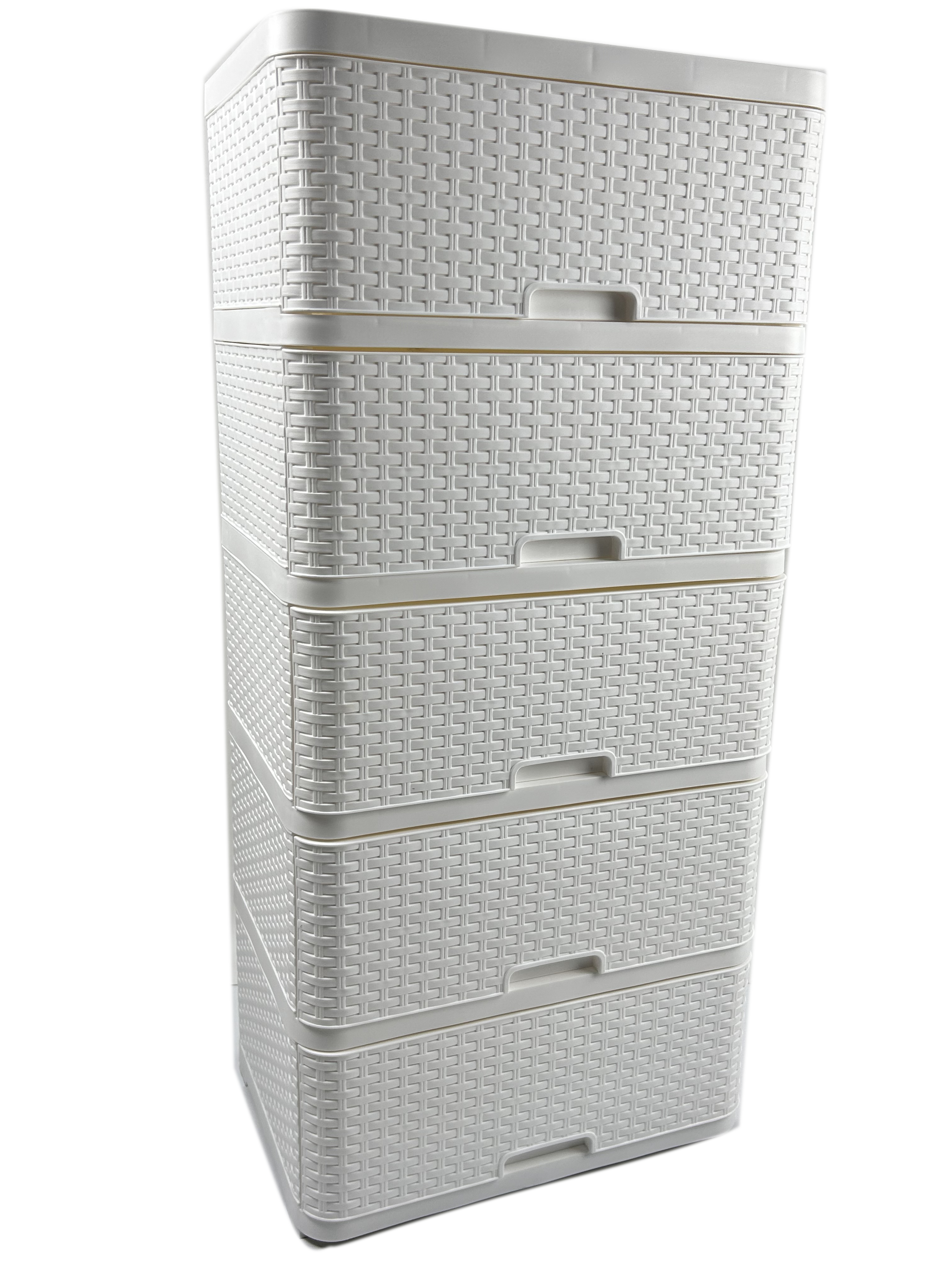 GAVETERO DE RATTAN 5 GAVETAS