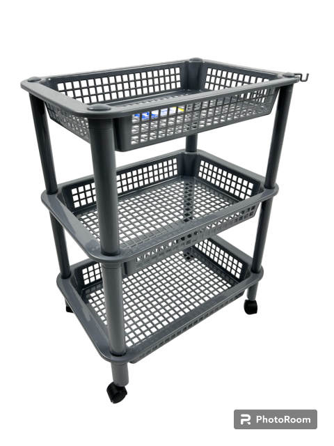 ESTANTE CUADRUPLE DE COCINA 3 NIVELES