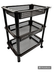 ESTANTE CUADRUPLE DE COCINA 3 NIVELES