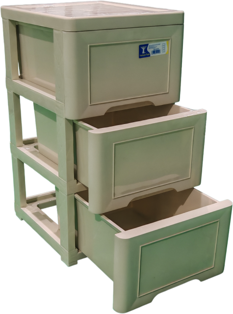 GAVETERO 3 GAVETAS LISAS