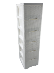 GAVETERO 6 GAVETAS RATTAN