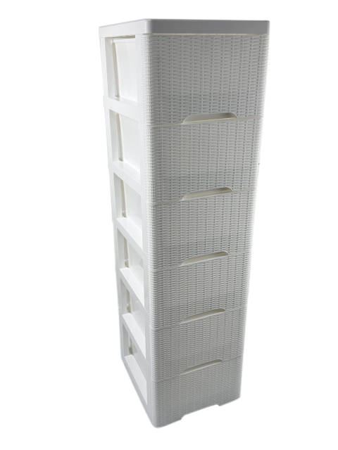 GAVETERO 6 GAVETAS RATTAN