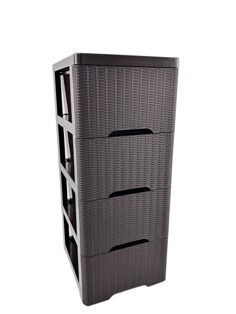 GAVETERO 4 GAVETAS RATTAN