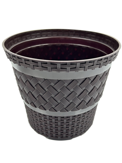 MACETERO RATTAN REDONDO  L