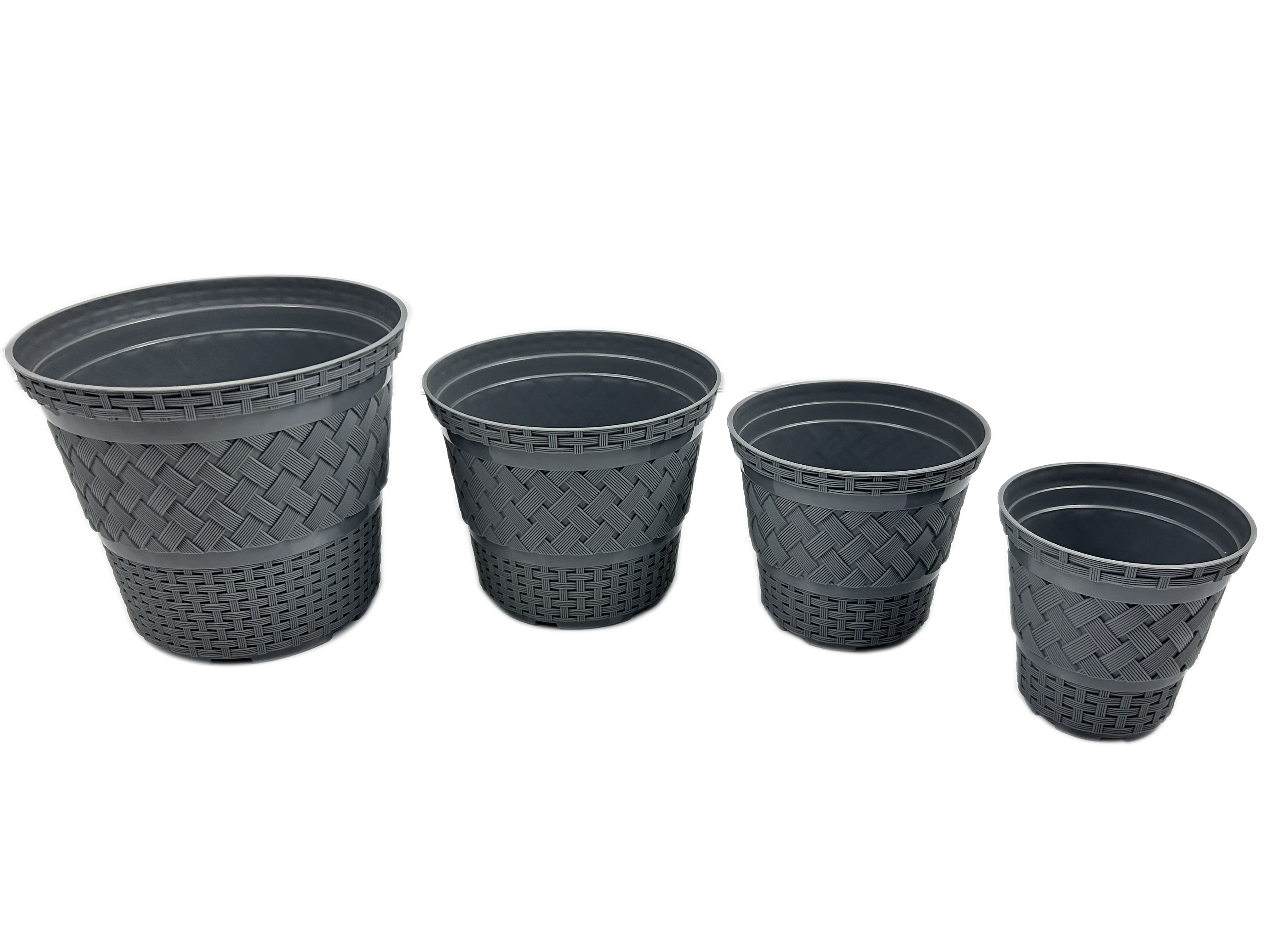 MACETERO RATTAN REDONDO  M