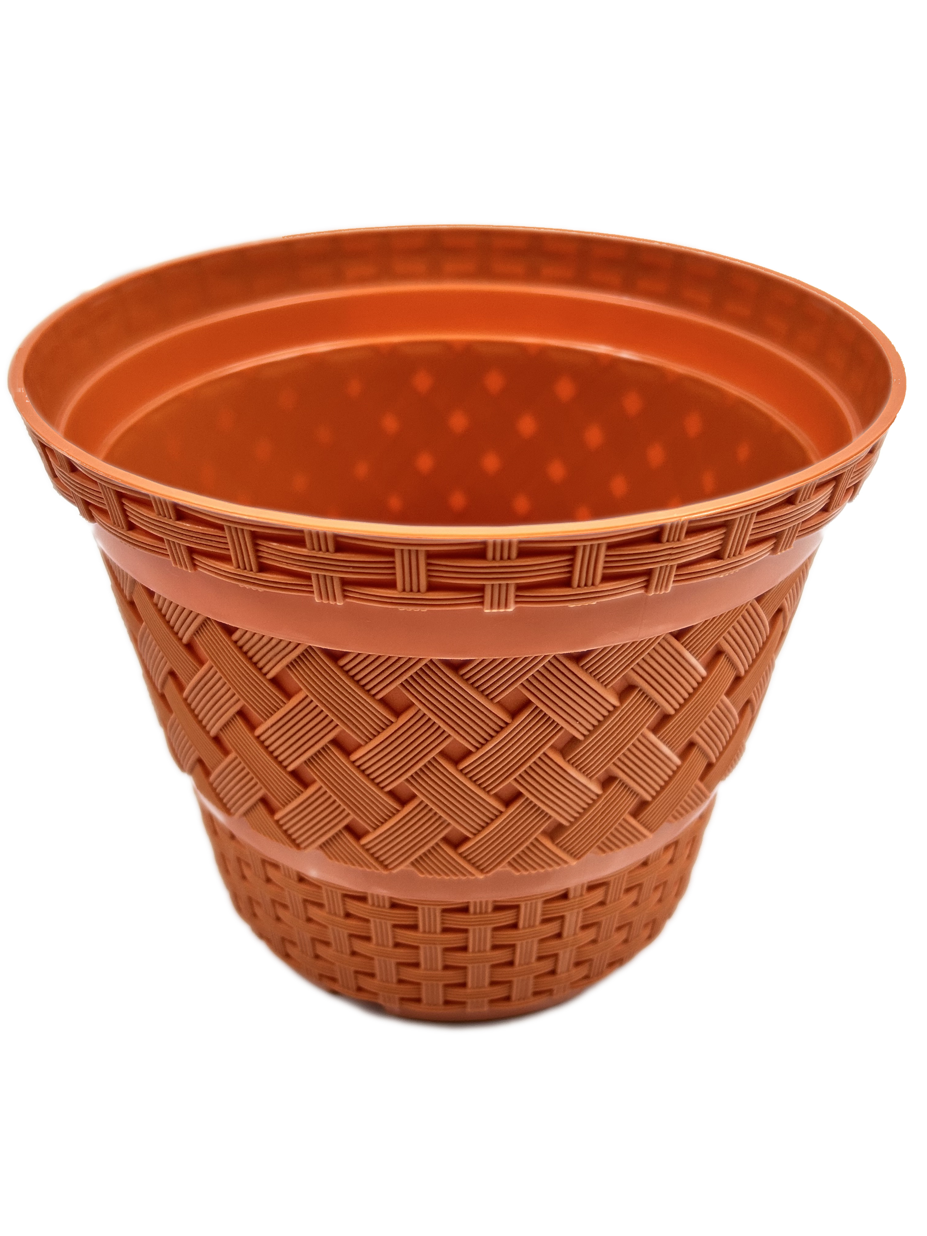 MACETERO RATTAN REDONDO  XL