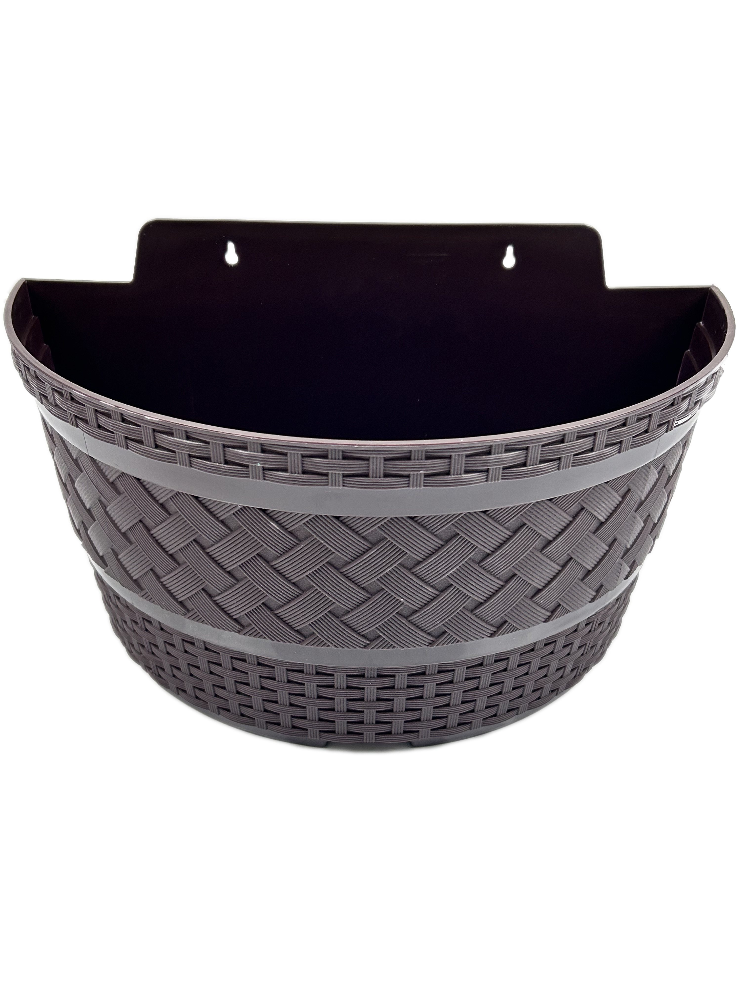 MACETERO RATTAN SEMICIRCULAR XL