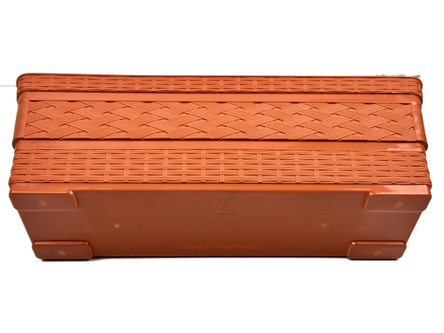 MACETERO RATTAN RECTANGULAR XL