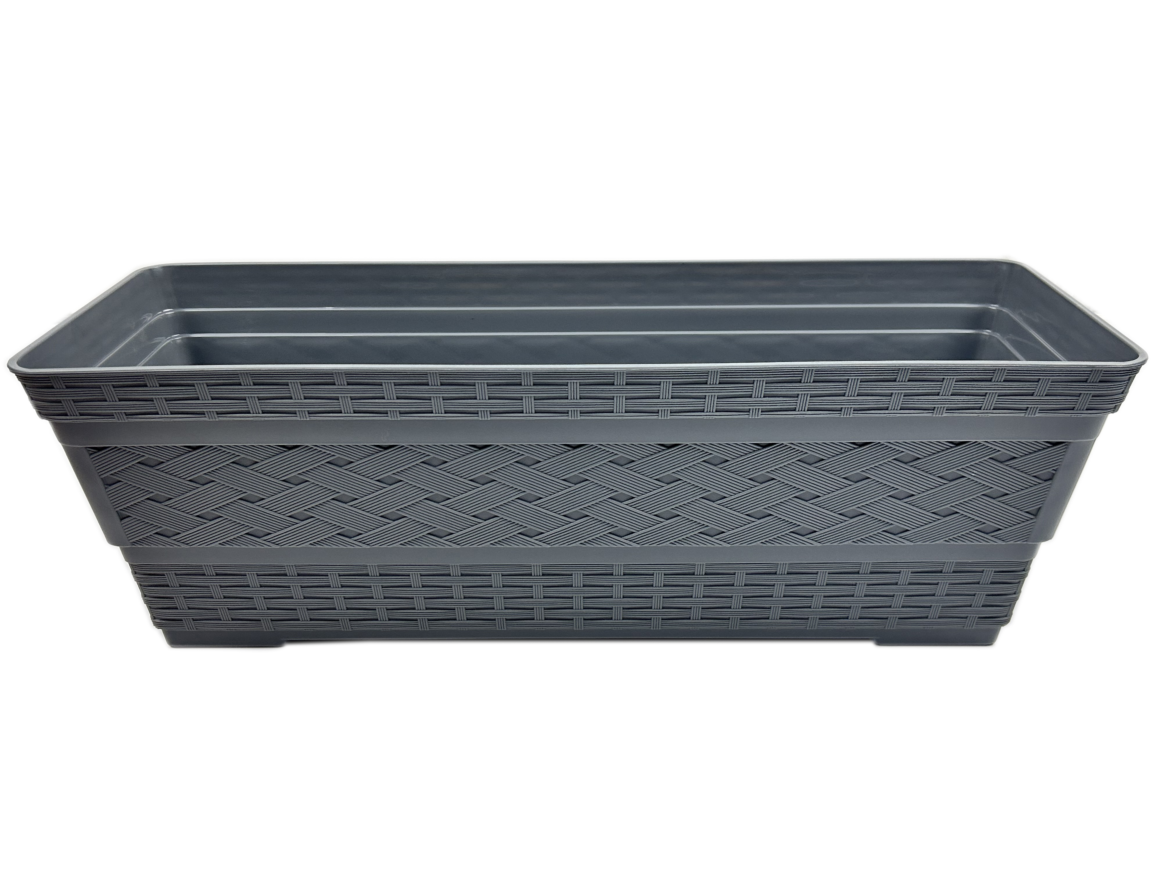 MACETERO RATTAN RECTANGULAR L