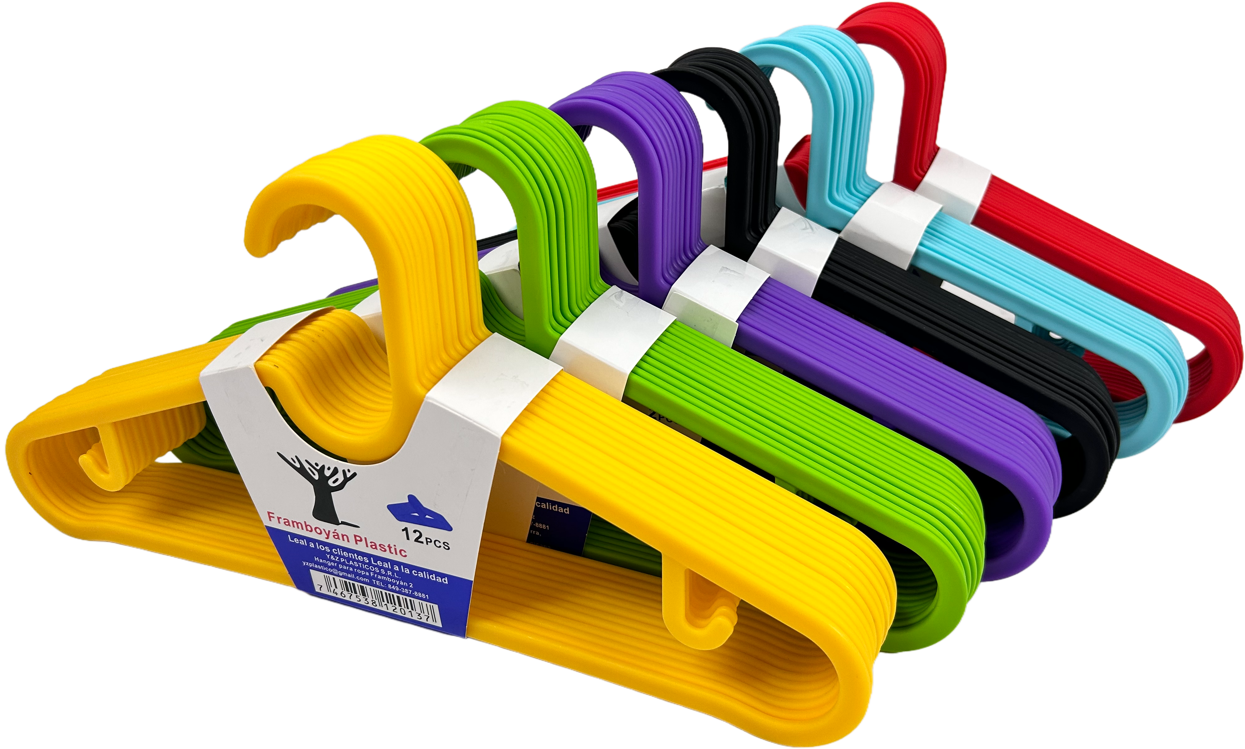 HANGER PARA ROPA FRAMBOYAN 2 DOCENA