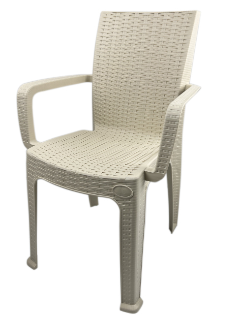 SILLA RATTAN C/REPOSABRAZOS