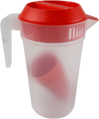 JARRA PLASTICA 3.8L + 4 VASOS