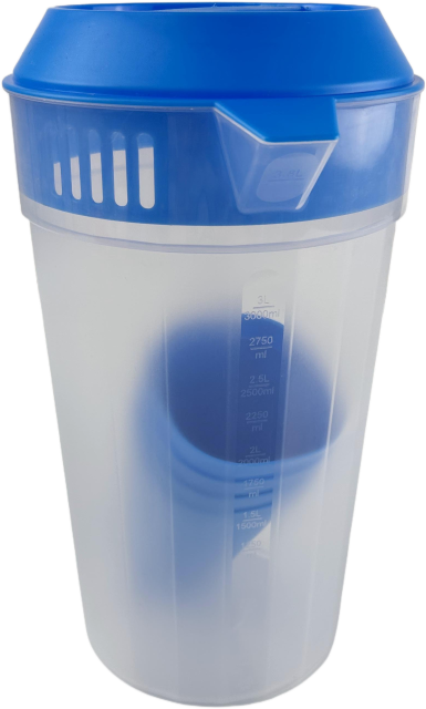 JARRA PLASTICA 3.8L + 4 VASOS