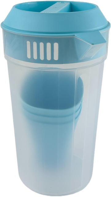 JARRA PLASTICA 2.2L + 3 VASOS