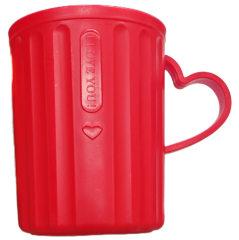 TAZA DE CAFE CON CORAZON