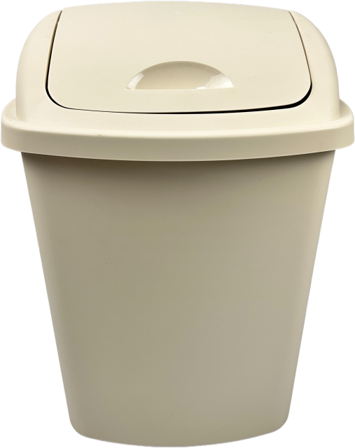 CUBO DE BASURA TAPA VAIVEN 50L