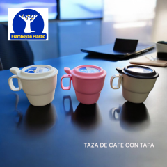TAZA DE CAFE C/TAPA L