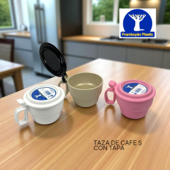 TAZA DE CAFE C/TAPA S