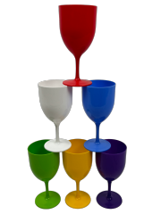 COPA DE VINO PLASTICA