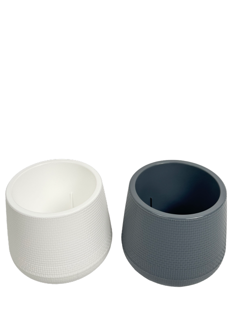 MACETERA REDONDA ESTILO NORDICO