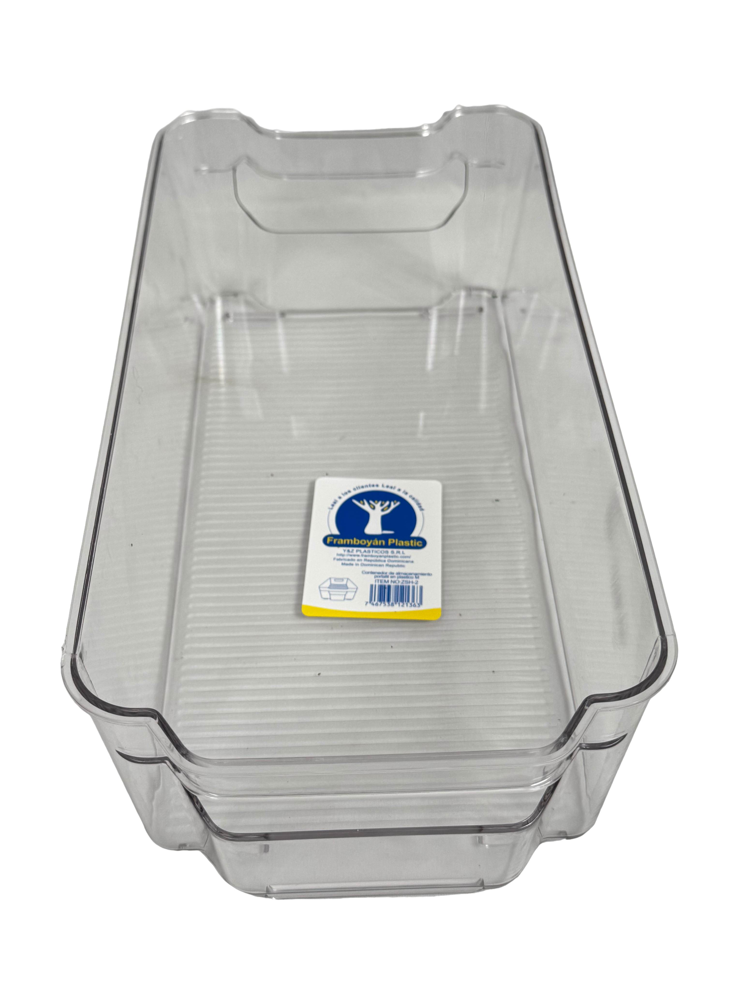 CONTENEDOR DE ALMACENAMIENTO PORTATIL EN PLASTICO L