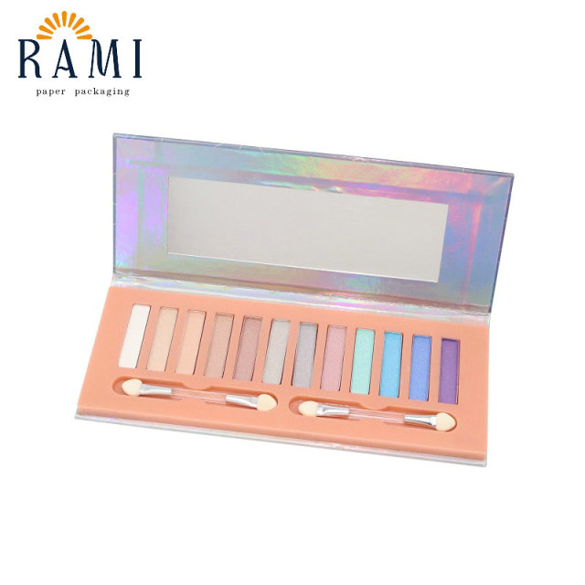 Customized paper eyeshadow palette box