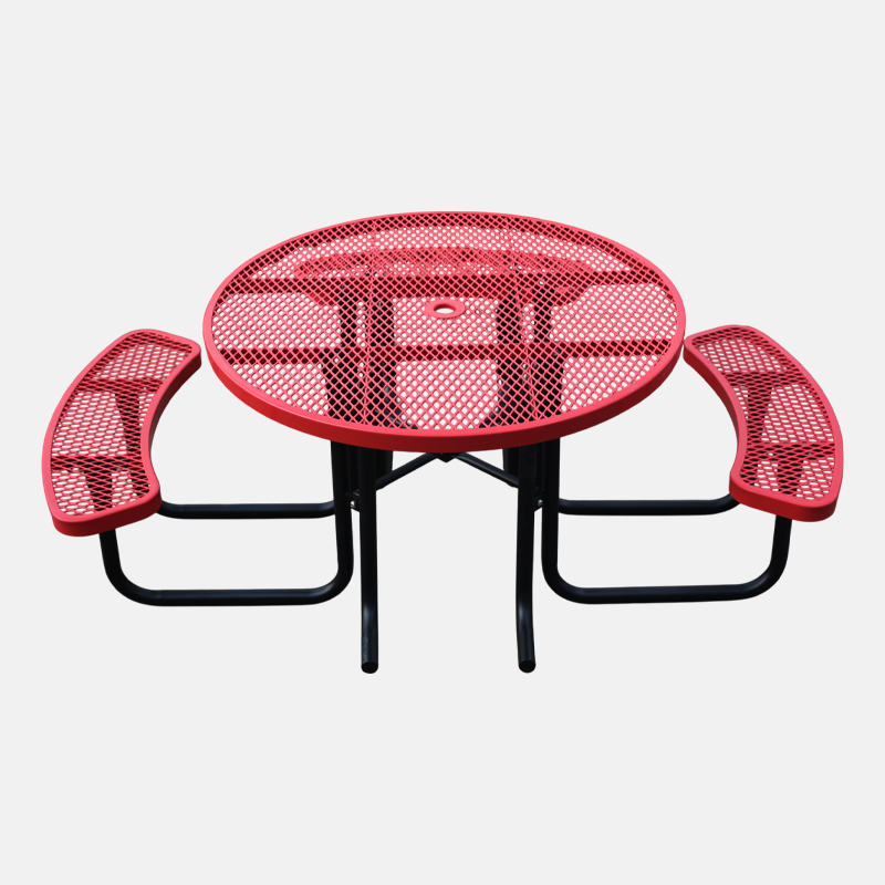 46" ADA Wheelchair Accessible Picnic Table - Commercial Metal Mesh