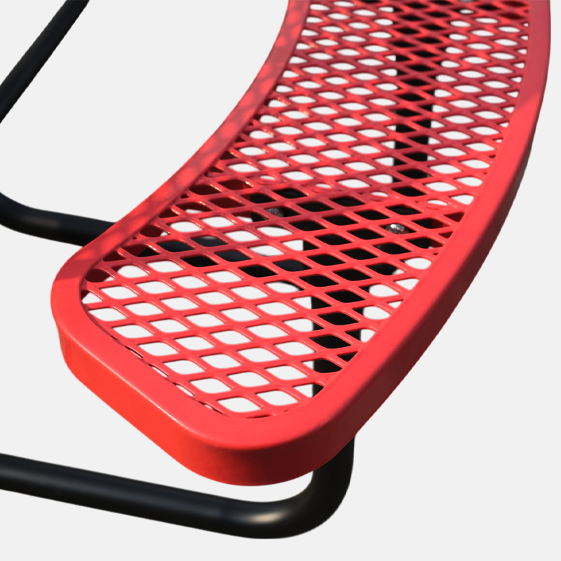 46" ADA Wheelchair Accessible Picnic Table - Commercial Metal Mesh