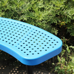 46" ADA Accessible Steel Picnic Table - Bolt-On Outdoor Seating