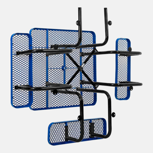 Blue 46-Inch ADA Wheelchair Accessible Picnic Table - Arlau