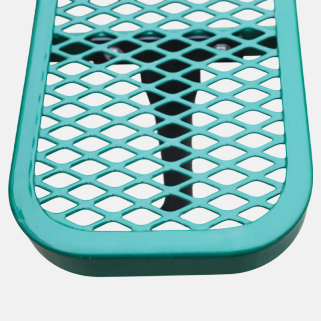 ADA Metal Mesh Table - 9-Gauge Commercial Picnic Table - yalau