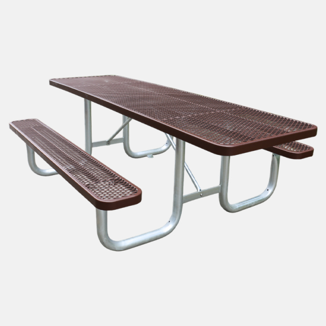 8-Foot Heavy Duty Thermoplastic Picnic Table Commercial Arlau