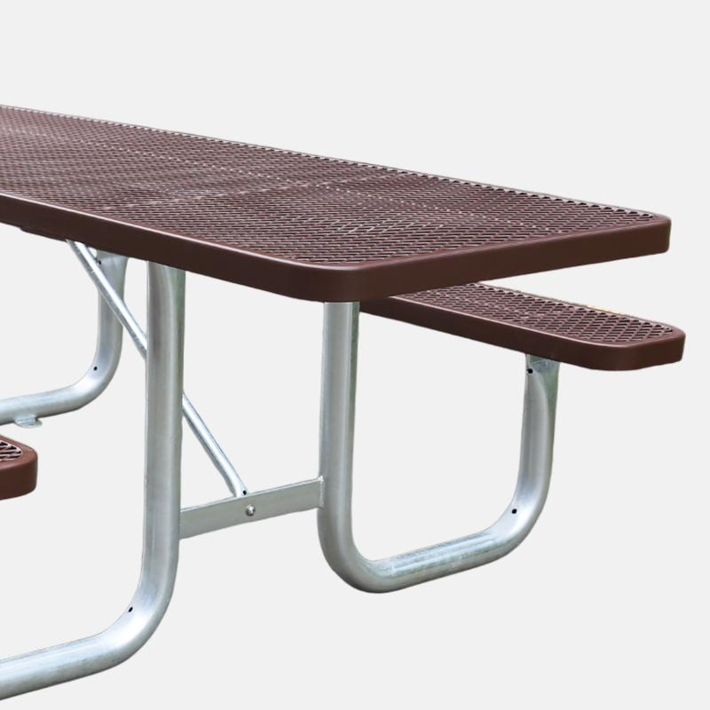 8-Foot Heavy Duty Thermoplastic Picnic Table Commercial Arlau