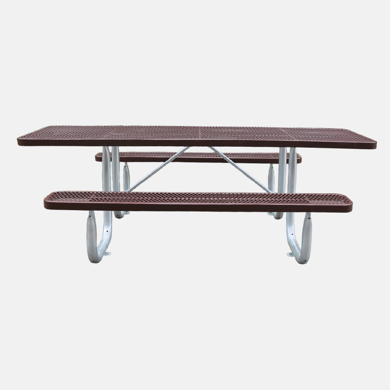 8-Foot Heavy Duty Thermoplastic Picnic Table Commercial Arlau