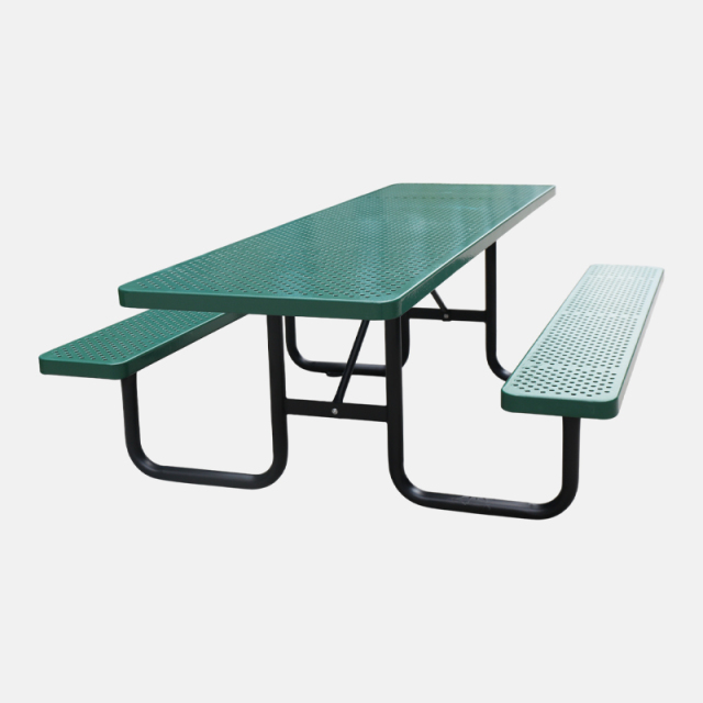 Double-Sided ADA Picnic Table - 8ft Wheelchair Accessible - yalau