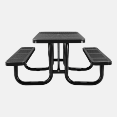 Factory Direct Expanded Steel Picnic Table - 4ft, 6ft, 8ft Sizes